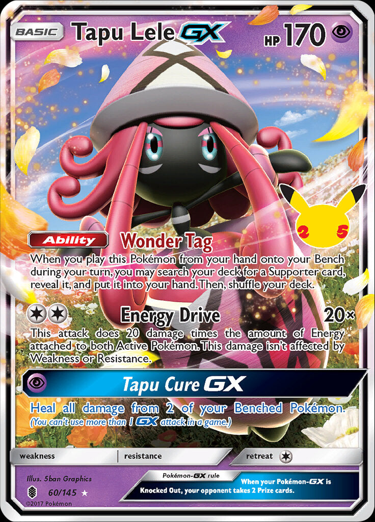 Tapu Lele GX (60/145) [Celebrations: 25th Anniversary - Classic Collection] | Event Horizon Hobbies CA