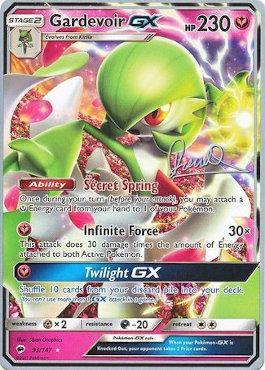 Gardevoir GX (93/147) (Infinite Force - Diego Cassiraga) [World Championships 2017] | Event Horizon Hobbies CA