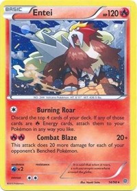 Entei (14/98) (Cosmos Holo) (Blister Exclusive) [XY: Ancient Origins] | Event Horizon Hobbies CA