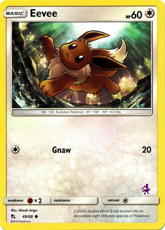 Eevee (49/68) (Mewtwo Deck) [Battle Academy 2020] | Event Horizon Hobbies CA