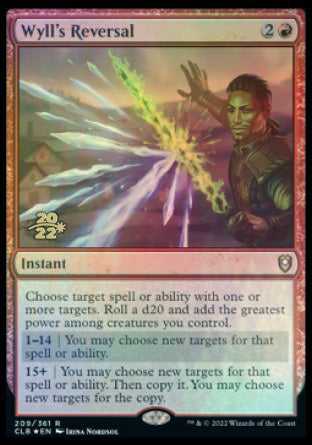 Wyll's Reversal [Commander Legends: Battle for Baldur's Gate Prerelease Promos] | Event Horizon Hobbies CA