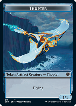 Pegasus // Thopter Double-Sided Token [Starter Commander Decks] | Event Horizon Hobbies CA