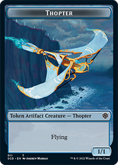 Pegasus // Thopter Double-Sided Token [Starter Commander Decks] | Event Horizon Hobbies CA