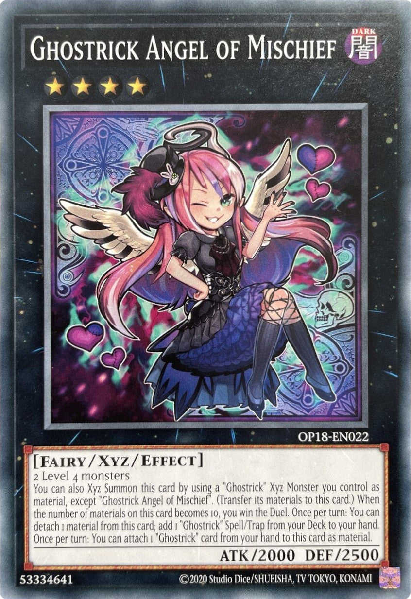 Ghostrick Angel of Mischief [OP18-EN022] Common | Event Horizon Hobbies CA