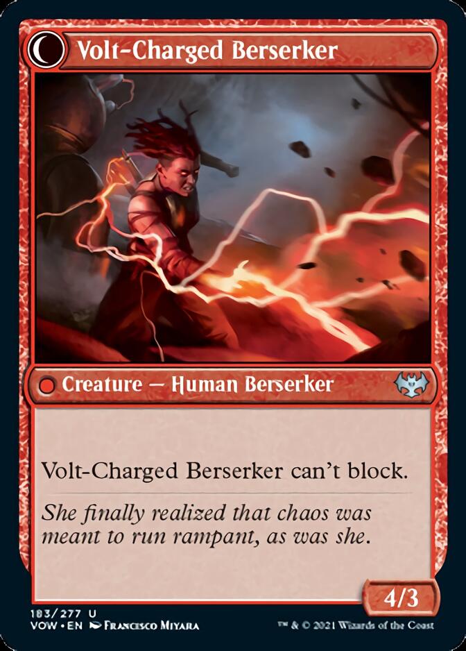 Voltaic Visionary // Volt-Charged Berserker [Innistrad: Crimson Vow] | Event Horizon Hobbies CA