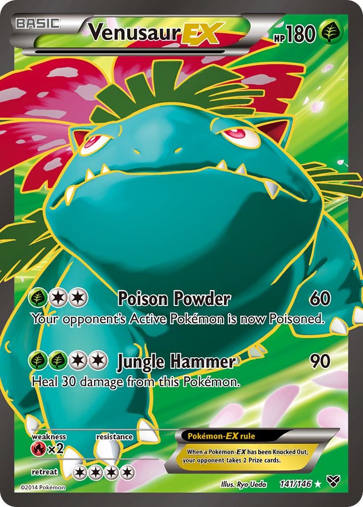 Venusaur EX (141/146) [XY: Base Set] | Event Horizon Hobbies CA