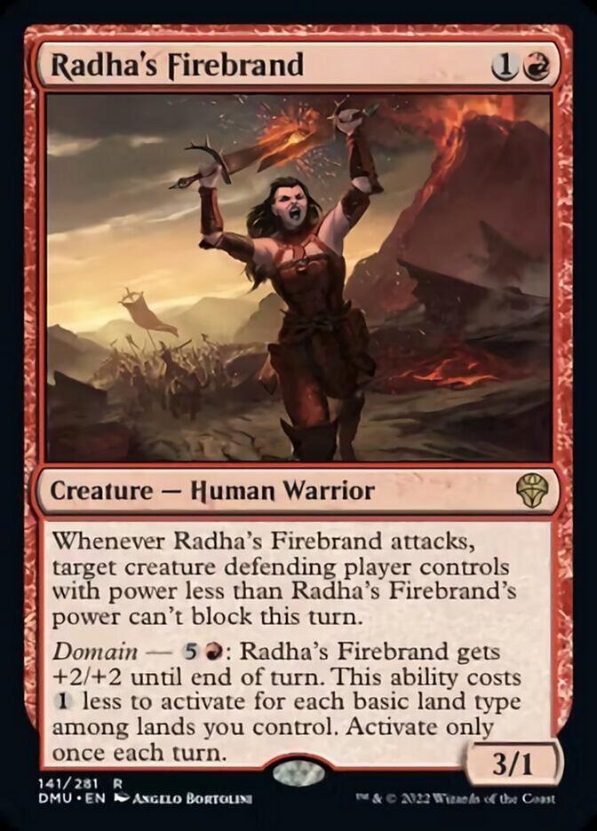 Radha's Firebrand [Dominaria United] | Event Horizon Hobbies CA