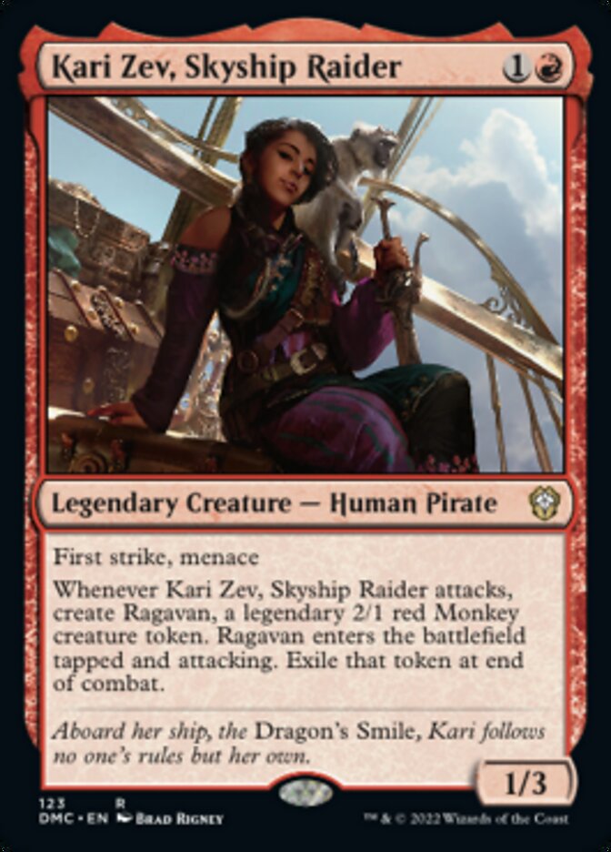 Kari Zev, Skyship Raider [Dominaria United Commander] | Event Horizon Hobbies CA