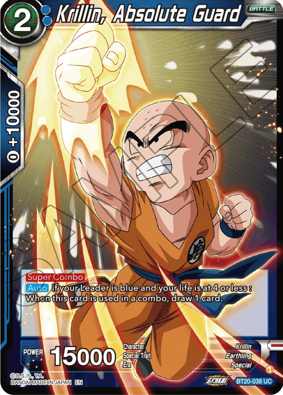 Krillin, Absolute Guard (BT20-038) [Power Absorbed] | Event Horizon Hobbies CA