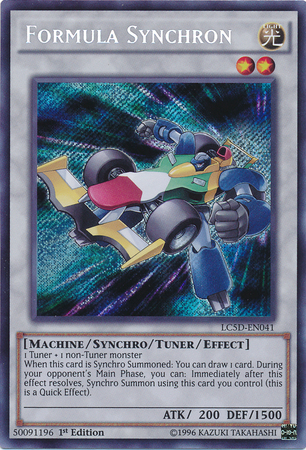 Formula Synchron [LC5D-EN041] Secret Rare | Event Horizon Hobbies CA