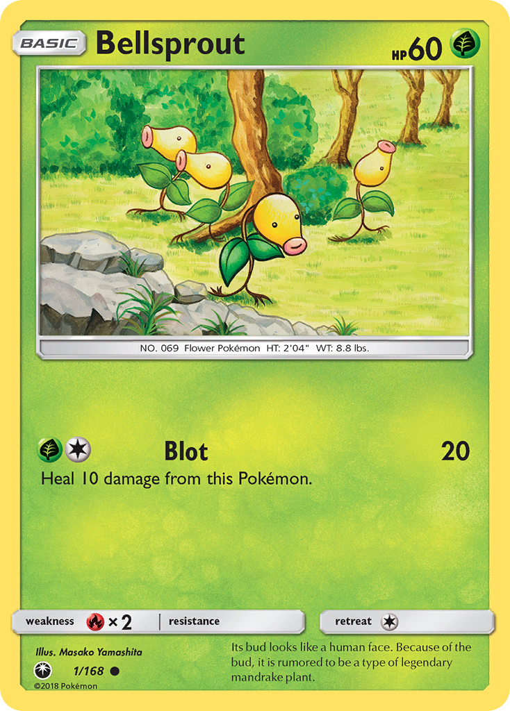 Bellsprout (1/168) [Sun & Moon: Celestial Storm] | Event Horizon Hobbies CA