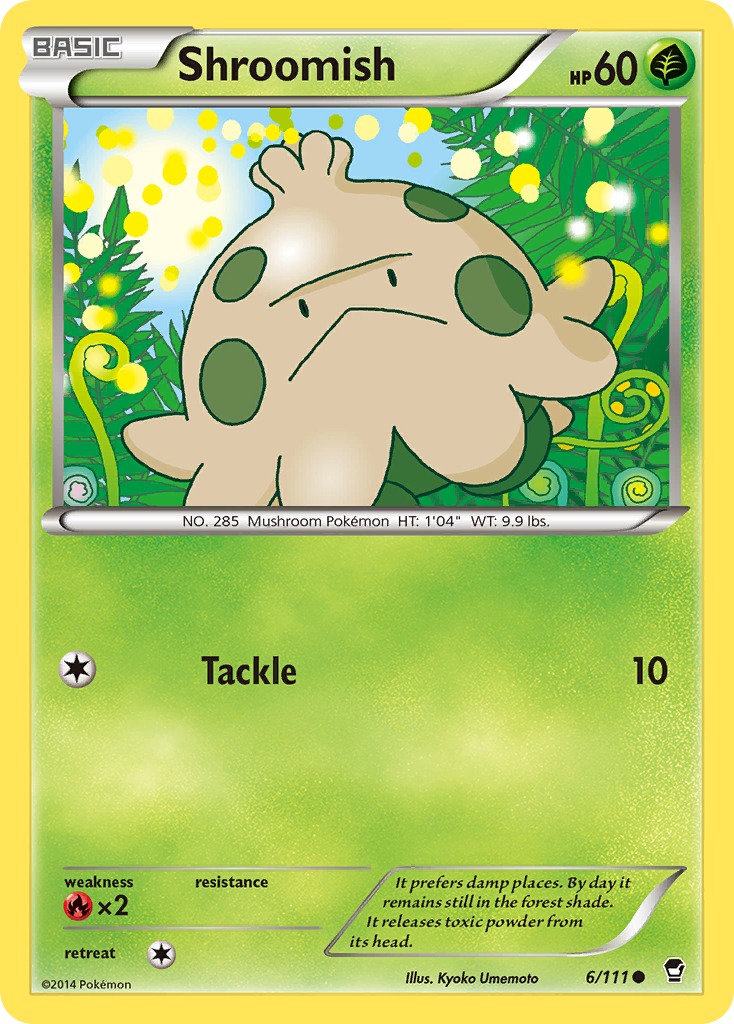 Shroomish (6/111) [XY: Furious Fists] | Event Horizon Hobbies CA