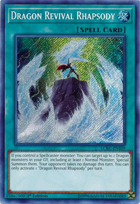 Dragon Revival Rhapsody [LCKC-EN109] Secret Rare | Event Horizon Hobbies CA