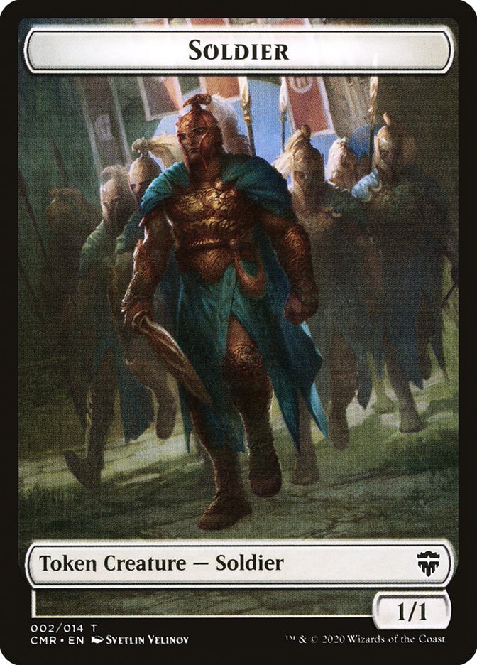 Dragon // Soldier Token [Commander Legends Tokens] | Event Horizon Hobbies CA