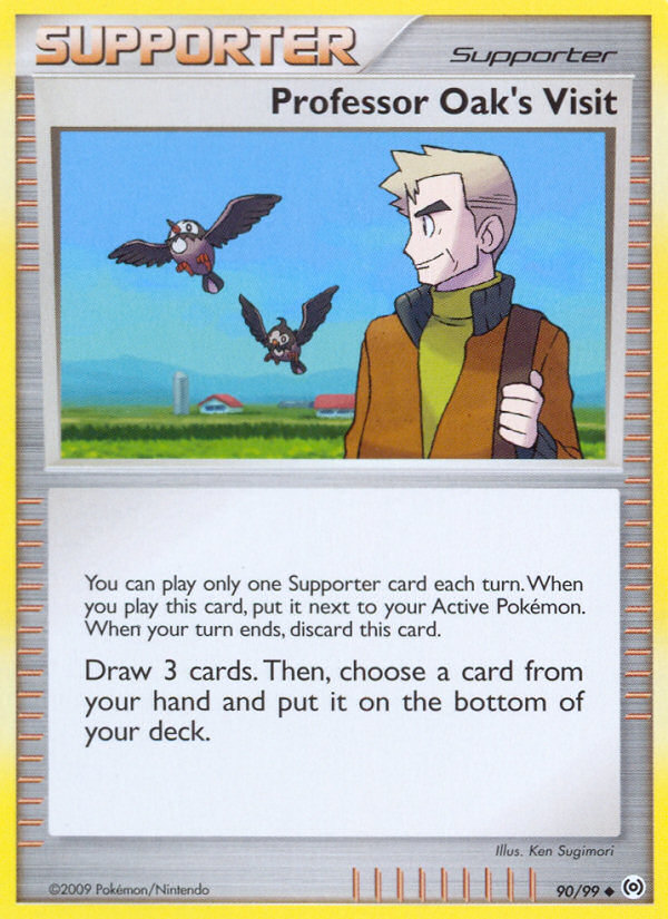 Professor Oak's Visit (90/99) [Platinum: Arceus] | Event Horizon Hobbies CA