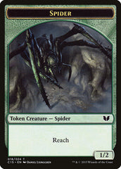 Saproling // Spider Double-Sided Token [Commander 2015 Tokens] | Event Horizon Hobbies CA