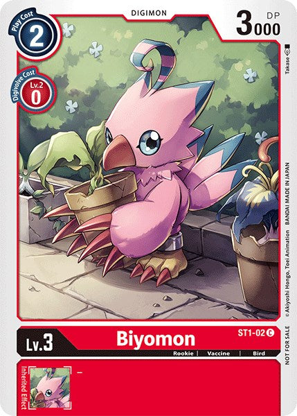 Biyomon [ST1-02] (Official Tournament Pack Vol.3) [Starter Deck: Gaia Red Promos] | Event Horizon Hobbies CA