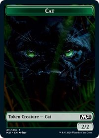 Cat (011) // Soldier Double-sided Token [Core Set 2021 Tokens] | Event Horizon Hobbies CA