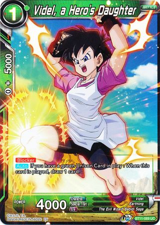 Videl, a Hero's Daughter (BT11-069) [Vermilion Bloodline 2nd Edition] | Event Horizon Hobbies CA