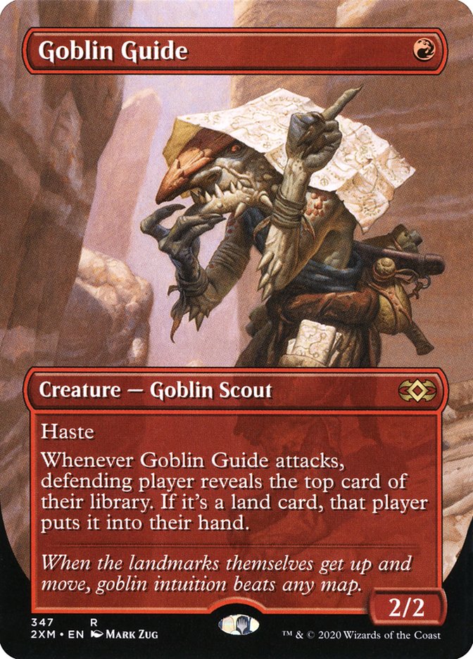 Goblin Guide (Borderless) [Double Masters] | Event Horizon Hobbies CA