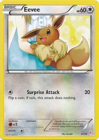 Eevee (21/30) [XY: Trainer Kit - Sylveon] | Event Horizon Hobbies CA