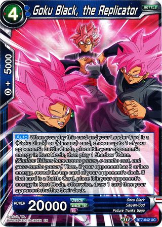 Goku Black, the Replicator (BT7-042) [Assault of the Saiyans] | Event Horizon Hobbies CA