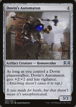 Dovin's Automaton [Ravnica Allegiance] | Event Horizon Hobbies CA