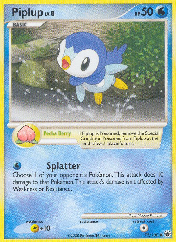 Piplup (72/100) [Diamond & Pearl: Majestic Dawn] | Event Horizon Hobbies CA