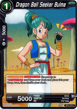 Dragon Ball Seeker Bulma (BT5-107) [Miraculous Revival] | Event Horizon Hobbies CA