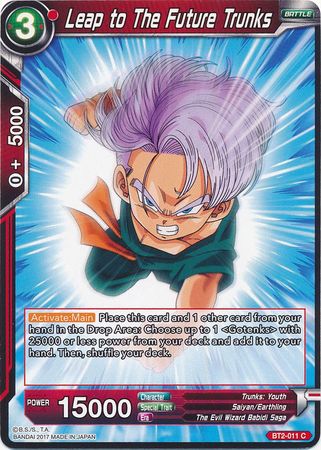 Leap to The Future Trunks (BT2-011) [Union Force] | Event Horizon Hobbies CA