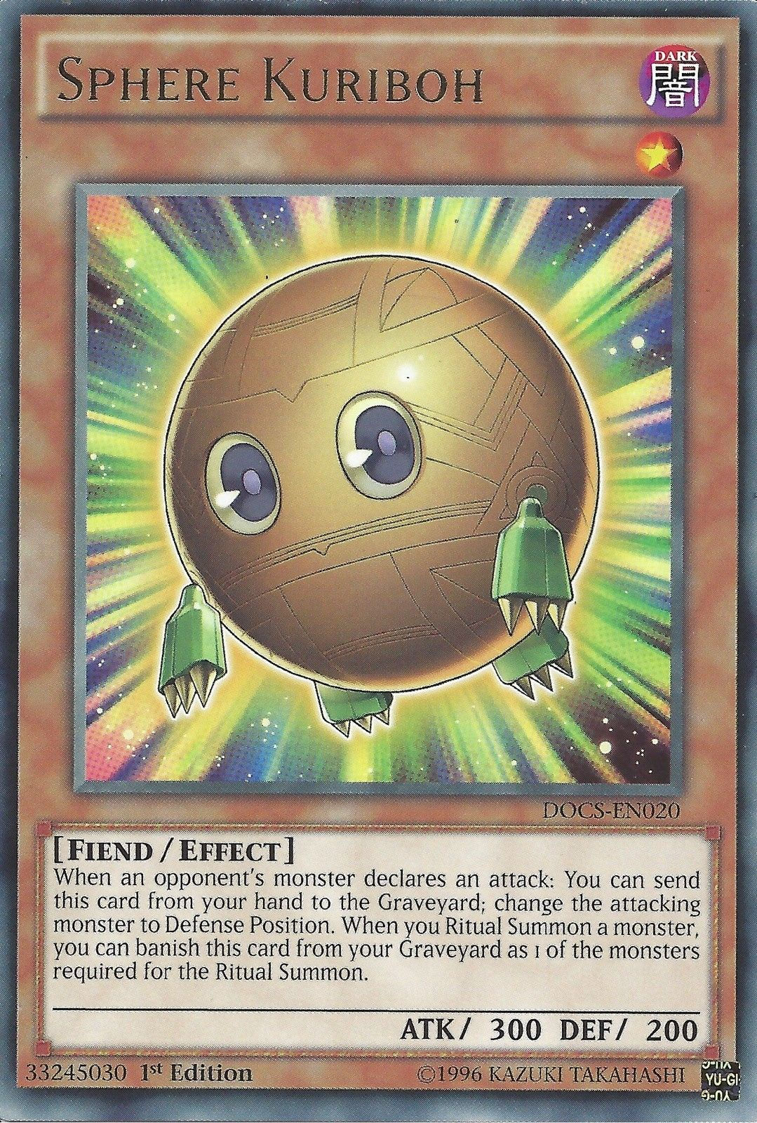 Sphere Kuriboh [DOCS-EN020] Rare | Event Horizon Hobbies CA