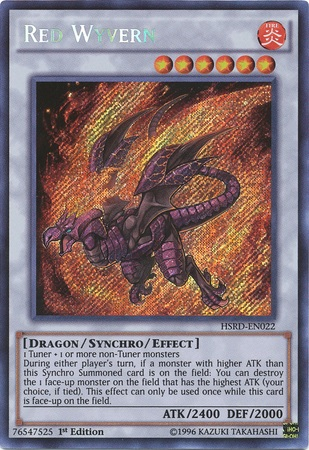 Red Wyvern [HSRD-EN022] Secret Rare | Event Horizon Hobbies CA