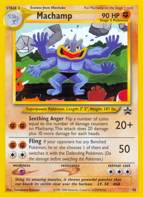 Machamp (43) [Wizards of the Coast: Black Star Promos] | Event Horizon Hobbies CA