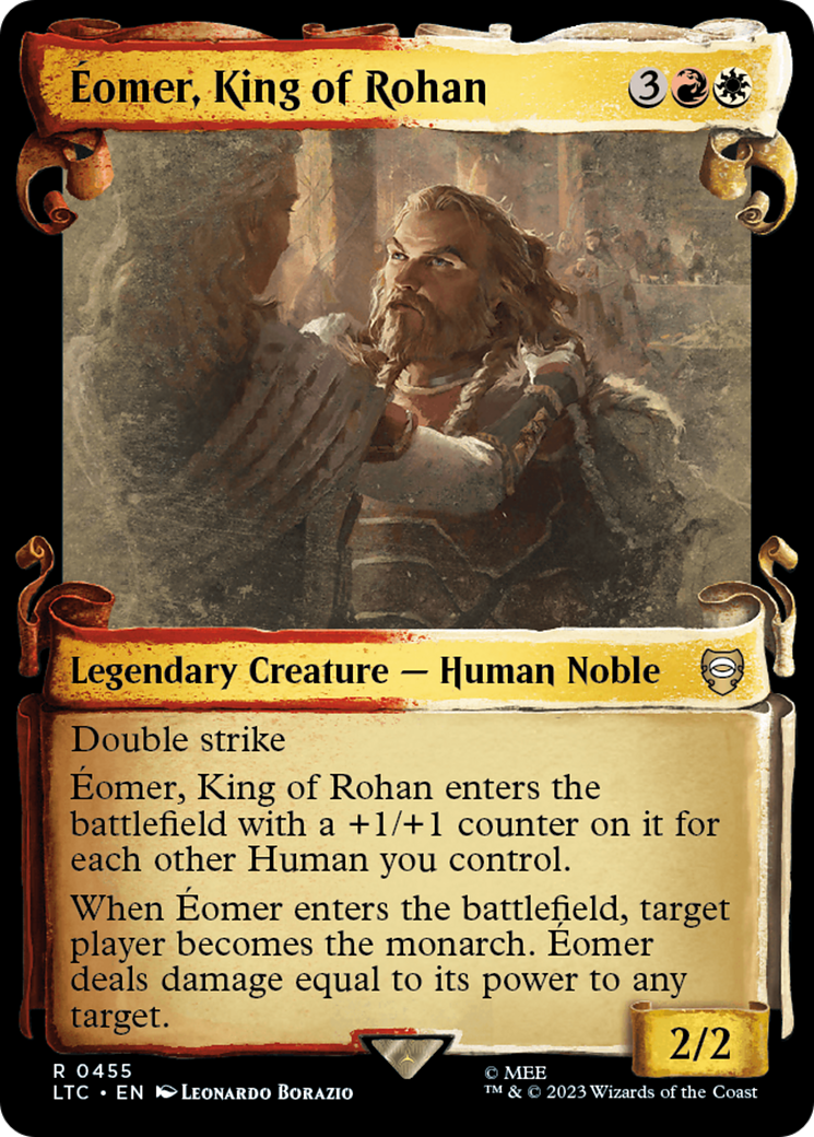 Eomer, King of Rohan [The Lord of the Rings: Tales of Middle-Earth Commander Showcase Scrolls] | Event Horizon Hobbies CA