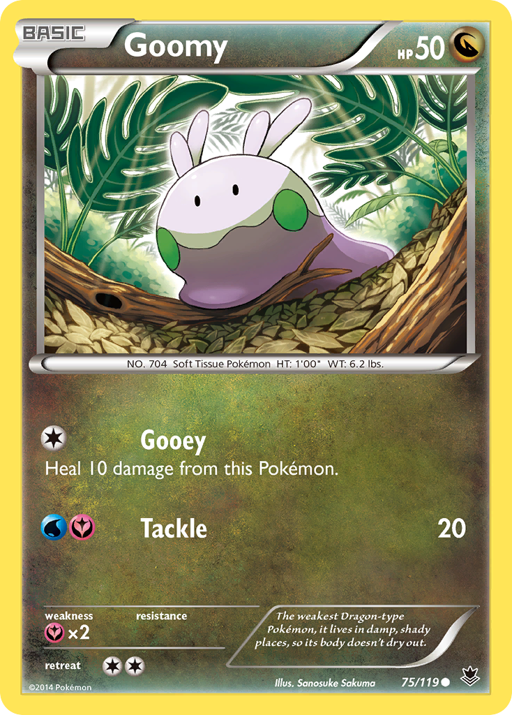 Goomy (75/119) [XY: Phantom Forces] | Event Horizon Hobbies CA