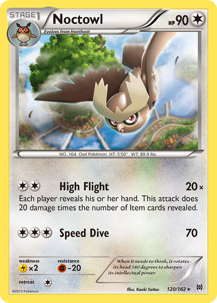 Noctowl (120/162) [XY: BREAKthrough] | Event Horizon Hobbies CA