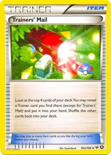 Trainers' Mail (92a/108) (Alternate Art Promo) [XY: Roaring Skies] | Event Horizon Hobbies CA