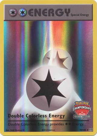 Double Colorless Energy (90/108) (NA International Championship Promo) [XY: Evolutions] | Event Horizon Hobbies CA