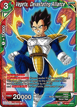 Vegeta, Devastating Alliance (BT14-144) [Cross Spirits] | Event Horizon Hobbies CA