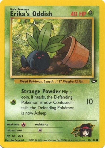 Erika's Oddish (70/132) [Gym Challenge Unlimited] | Event Horizon Hobbies CA