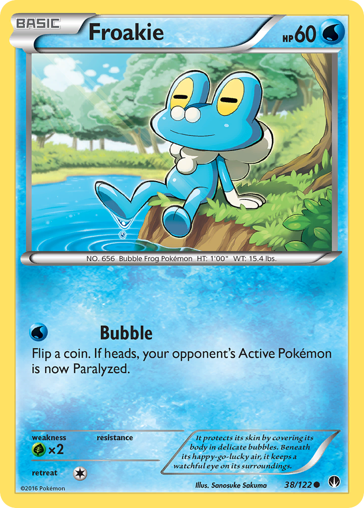 Froakie (38/122) [XY: BREAKpoint] | Event Horizon Hobbies CA