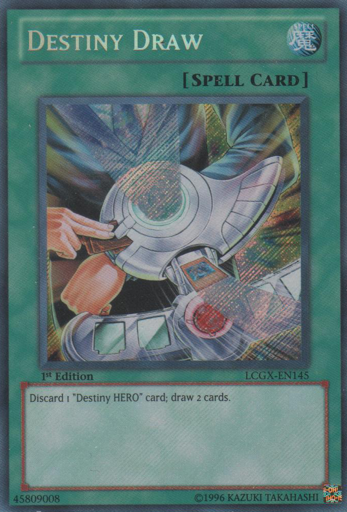 Destiny Draw [LCGX-EN145] Secret Rare | Event Horizon Hobbies CA