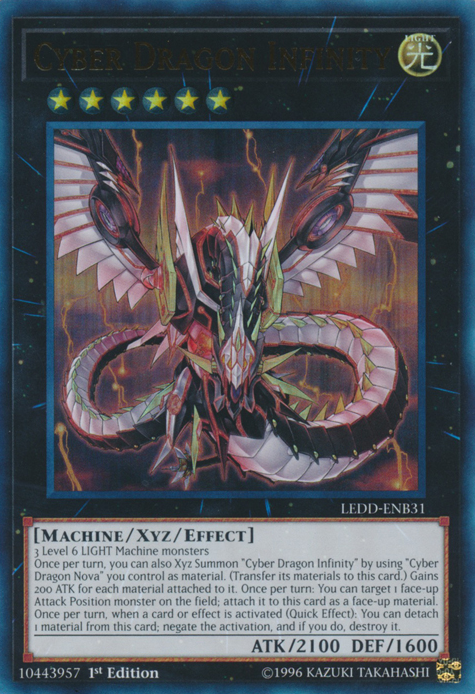 Cyber Dragon Infinity [LEDD-ENB31] Ultra Rare | Event Horizon Hobbies CA