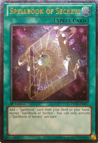 Spellbook of Secrets [REDU-EN057] Ultimate Rare | Event Horizon Hobbies CA