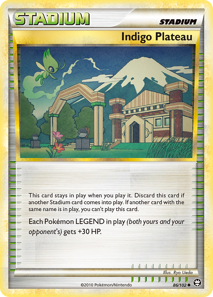 Indigo Plateau (86/102) [HeartGold & SoulSilver: Triumphant] | Event Horizon Hobbies CA