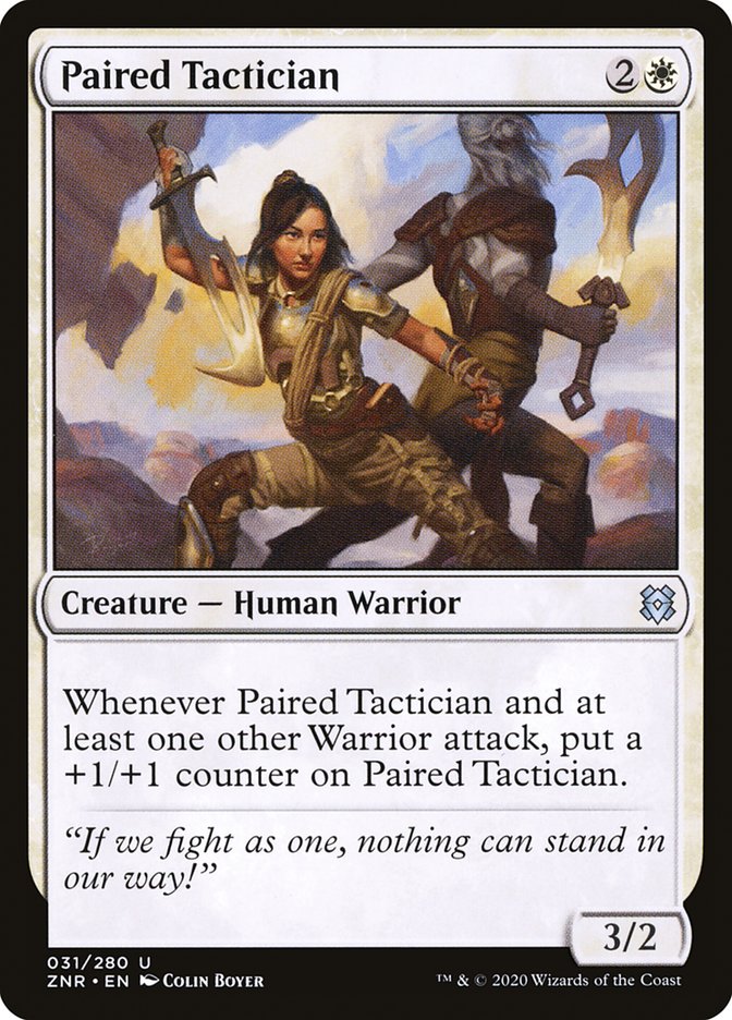 Paired Tactician [Zendikar Rising] | Event Horizon Hobbies CA