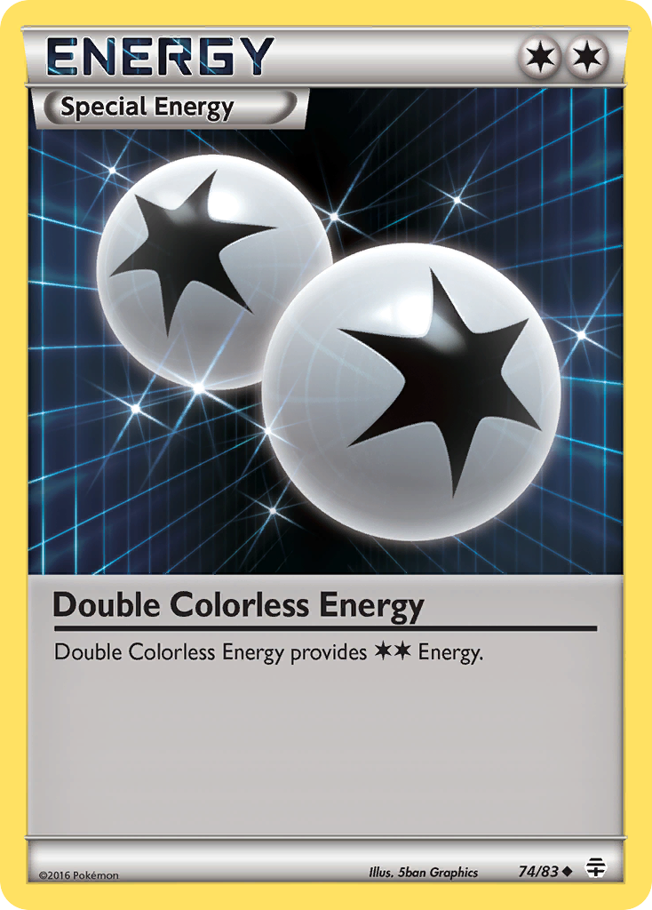 Double Colorless Energy (74/83) [XY: Generations] | Event Horizon Hobbies CA