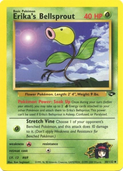 Erika's Bellsprout (38/132) [Gym Challenge Unlimited] | Event Horizon Hobbies CA