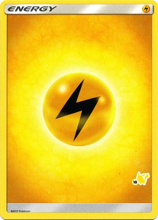 Lightning Energy (Pikachu Stamp #18) [Battle Academy 2020] | Event Horizon Hobbies CA