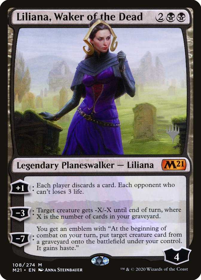 Liliana, Waker of the Dead (Promo Pack) [Core Set 2021 Promos] | Event Horizon Hobbies CA